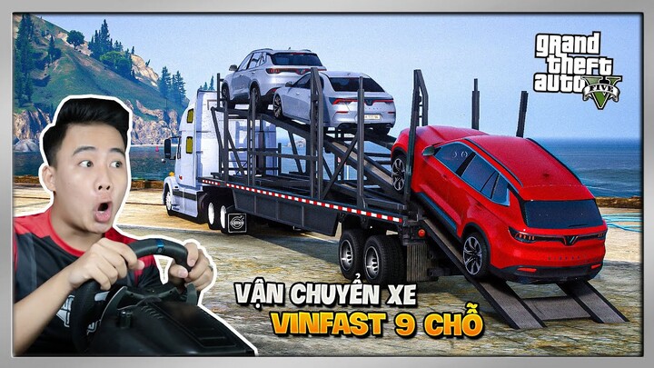 GTA 5 - Vận Chuyển Xe Vinfast LUX SA 2.0 Đến Showroom Ở Vùng Quê Ngày Mưa