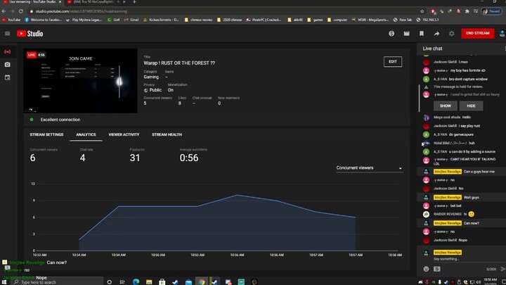 Warap ! RUST OR THE FOREST ??