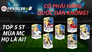 THÀNH HOÀ | FIFA ONLINE 4 | TOP 5 ST MÙA MULTI-CHAMPIONS (MC) LÀ AI?