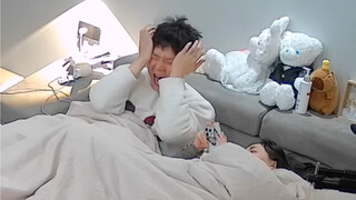 My wife was crying and I tried to comfort her... but I forgot...
