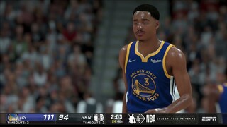 NBA2K22 FULL GAME HIGHLIGHTS WARRIORS VS NETS I NBA Regular Season I I January 11, 2022 I NBA 2k22