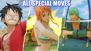 One Piece Odyssey - ALL Characters Special Attacks (Combat Demo)