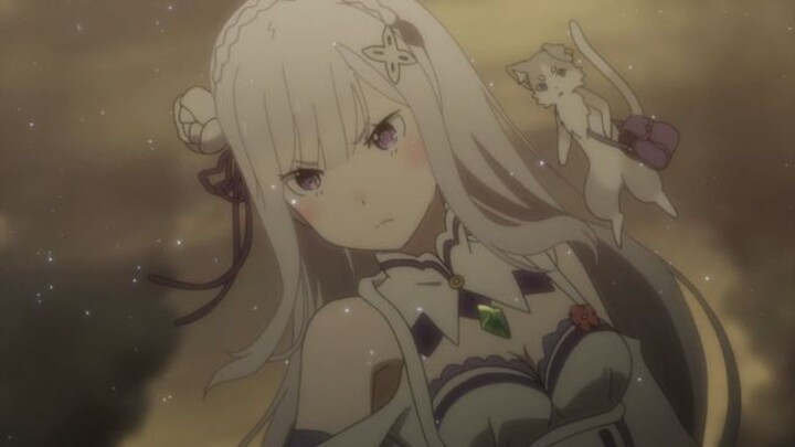 Anime re zero starting life another world MC ini berjuang untuk yg di cintai nya🔥🥶( Lycris x AMV)#