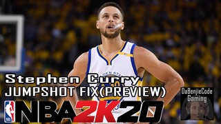 Stephen Curry Jumpshot Fix NBA 2K20(Preview) Release or Nah?