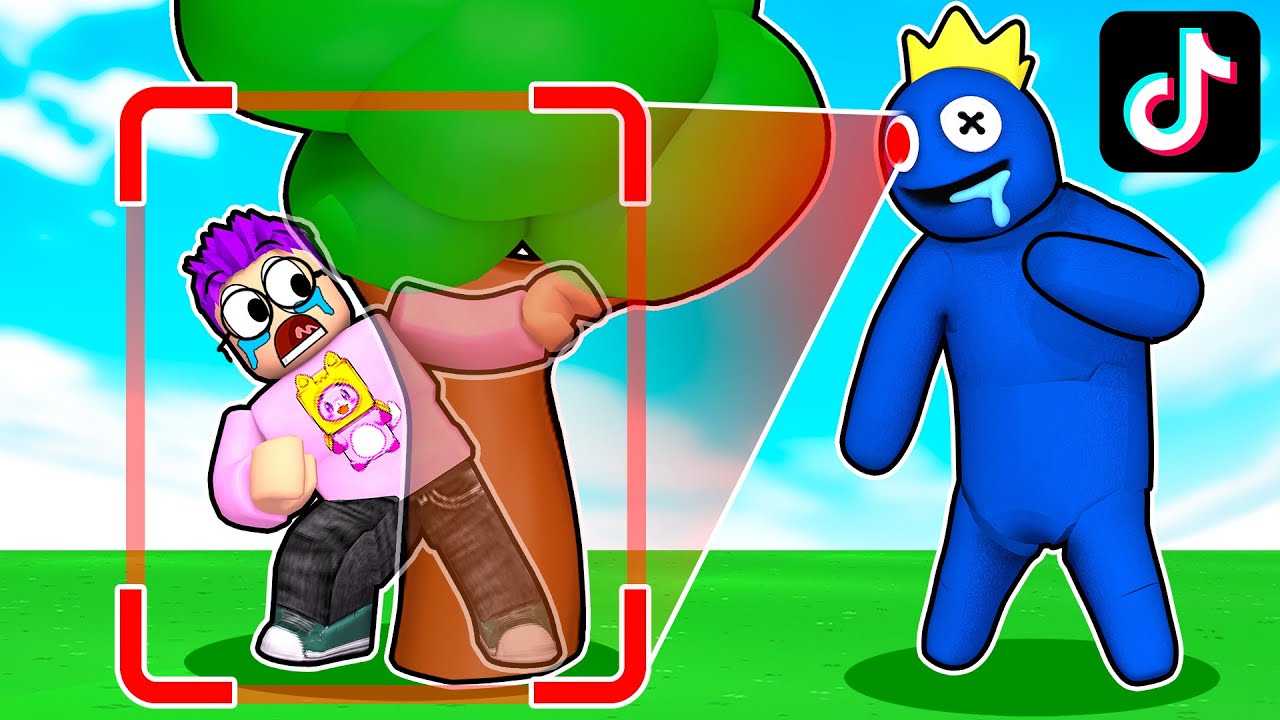 😨 RAINBOW FRIENDS GOT ME ! Roblox 