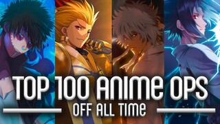 My Top 100 Anime Openings of All Time