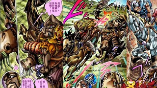 【SBR#第5话】漫画剧情【替身出现？】 这也在你的计划之中吗？紧跟杰洛男神的神秘男子.Mp4 《JOJO的奇妙冒险第七部 飙马野郎》