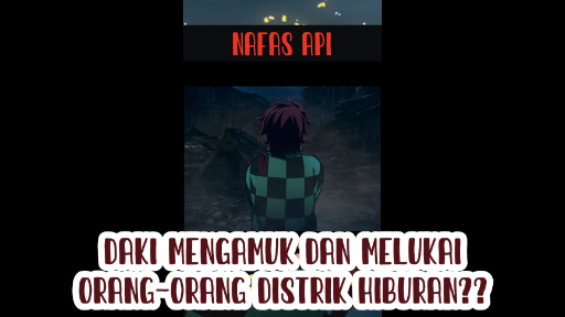 TANJIROU MENGEMBALIKAN SEMANGAT DENGAN MENGINGAT SURAT DARI AYAH PILAR API!!