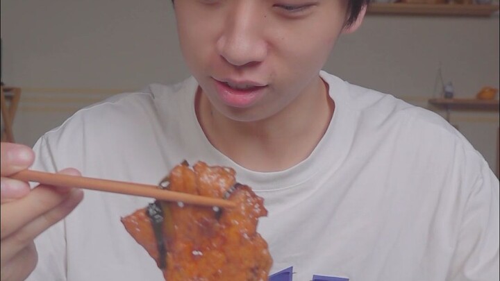 Daging Cincang Panggang dengan Daun Bawang