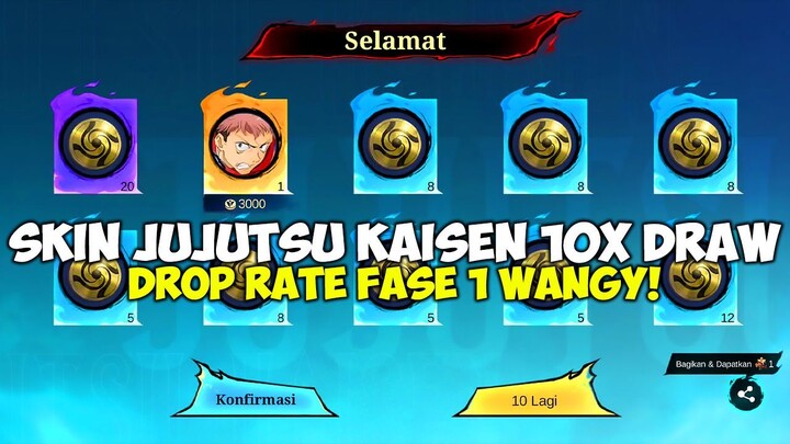 DAPAT LANGSUNG SKIN YUJI ITADORI - JUJUTSU KAISEN X MOBILE LEGENDS