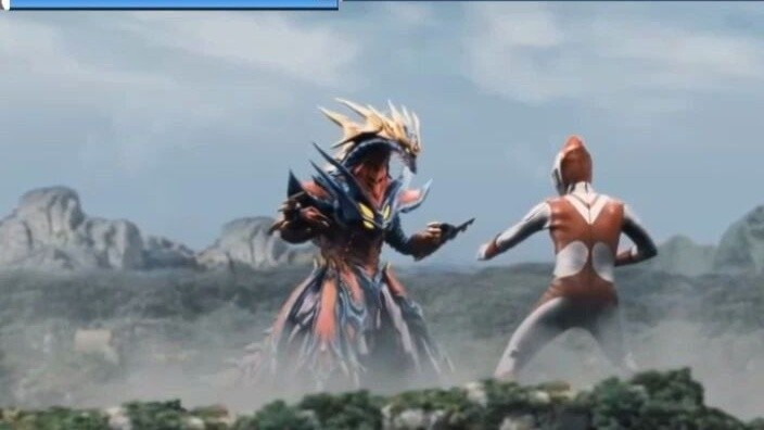 เมื่อเพิ่มแถบพลังชีวิตให้กับมังกรสีสันสดใสในเกม Ultra Galaxy Fight 2
