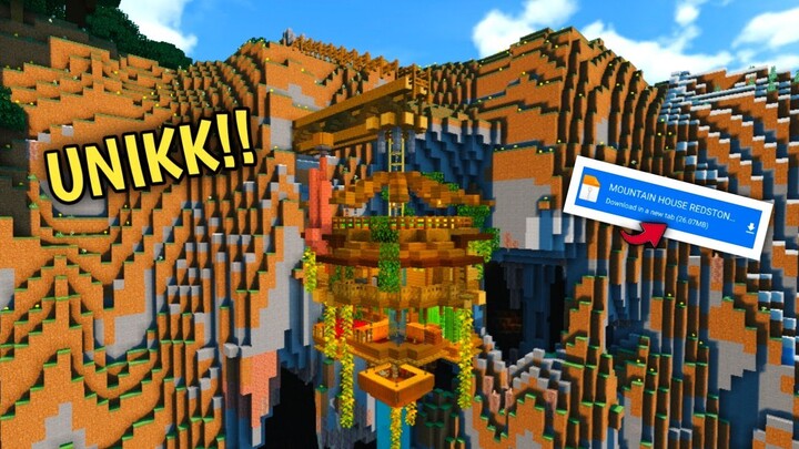 UNIK!! PERTAMA KALI ADA MAP DENGAN DESAIN KEK GINI!! KEREN ABIS! - Map Showcase Minecraft #224