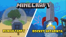 Minecraft Spongebob Peluncuran Rocket Sandy