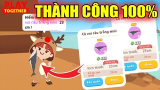 Hướng Dẫn Địa Điểm + Cần Câu + Thời Gian Săn Cá Voi Râu Trắng Mini Thành Công 100% | Play Together