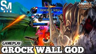 GROCK WALL GOD❗❗Moment Tembok Paling Sangar🤯