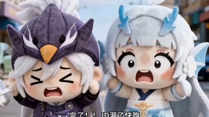 Different Xishi players come to the cafeteria to get their meals.