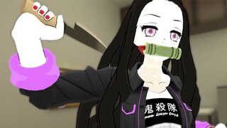 Deixei a Nezuko sozinha em casa no Demon Slayer Vr