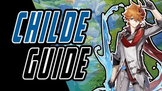 HOW TO PLAY TARTAGLIA [Childe In-Depth Character Guide and Showcase] - Genshin Impact