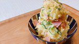 Lebih enak dari restoran! Salad kentang ala Jepang.