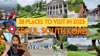 🇰🇷 28 Places to Visit in Seoul 2023 - Korea Travel Vlog - Top Seoul Attractions