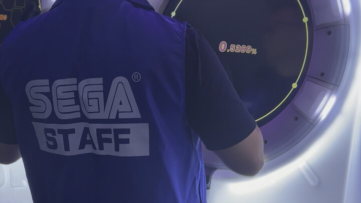 SEGA staff came to inspect the Chinese server machines and casually gave a theoretical rating.