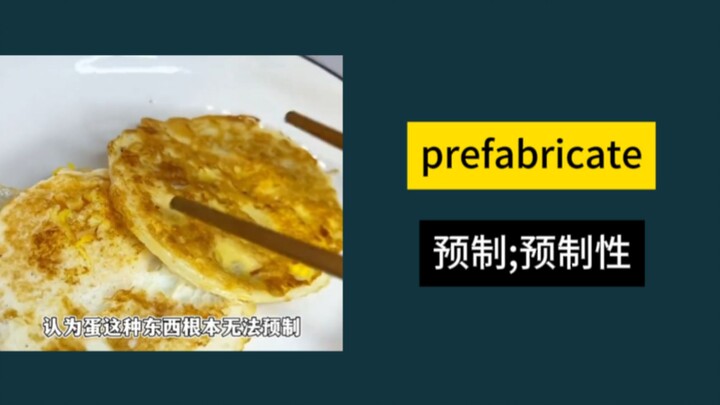 "Pre-made Dishes"