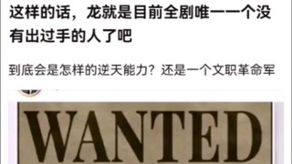 这样的话，龙就是目前全剧唯一一个没有出过手的人了吧。海贼王