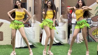 百分百还原smart金采源舞台妆造|初夏草坪热舞
