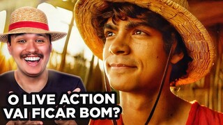 FICOU BOM? REACT ONE PIECE LIVE ACTION DA NETFLIX