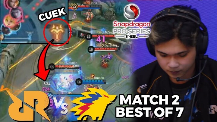 Next Level Gameplay Dari RRQ!! Lord Di Cuekin Bisa Menang!! - RRQ VS ONIC PH MAT