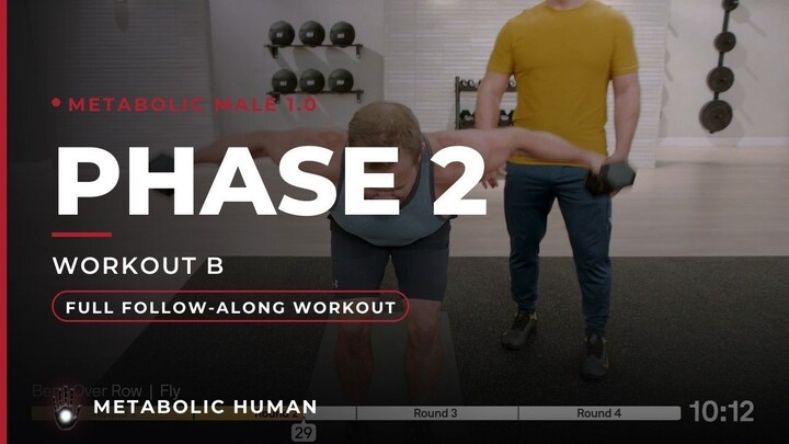 15-MIN Fat Burn Workout for Men 男士全身燃脂跟练 | Metabolic Male 1.0 - Phase 2 Workout B