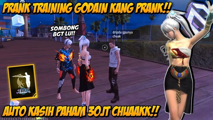 PRANK TRAINING KETEMU KANG PRANK SOK PAMER EMOT GELAP😱 GW DIBILANG OPEN OB? AUTO KELUARIN 30JT🔥