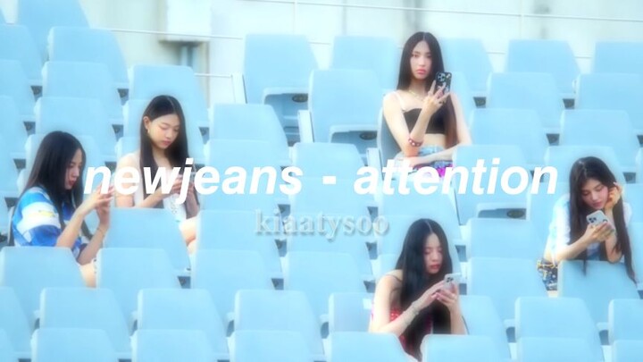 newjeans - attention (slowed + reverb)