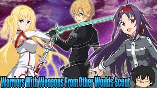 More Costume Change! Warriors with Weapons from Other Worlds In Sword Art Online Memory Defrag!