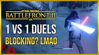 Battlefront 2 Lightsaber Duels | SECRET Block Breaker Battlefront 2 Gameplay