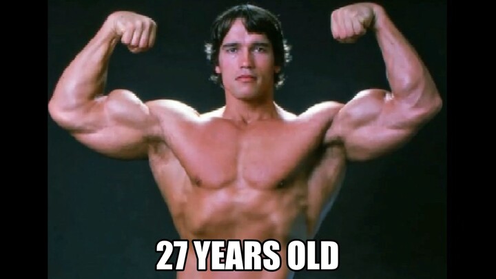 Arnold Schwarzenegger evolution