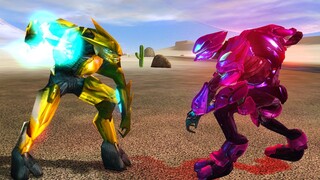 Halo 1 Elites VS Silent Shadow