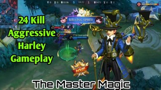 Tim 3 Hyper Tapi Harley Mid Laner Tetap Kuasai Pertandingan | MLBB MOBILE LEGEND