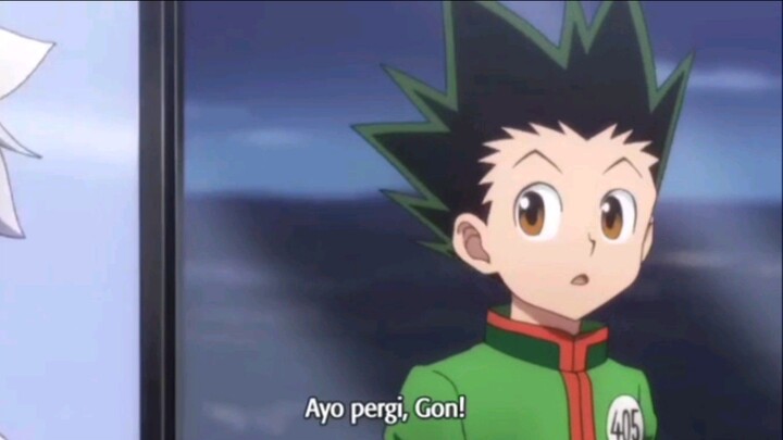 nostalgia dengan anime yamg 1 ini HUNTER X HUNTER    "gon"