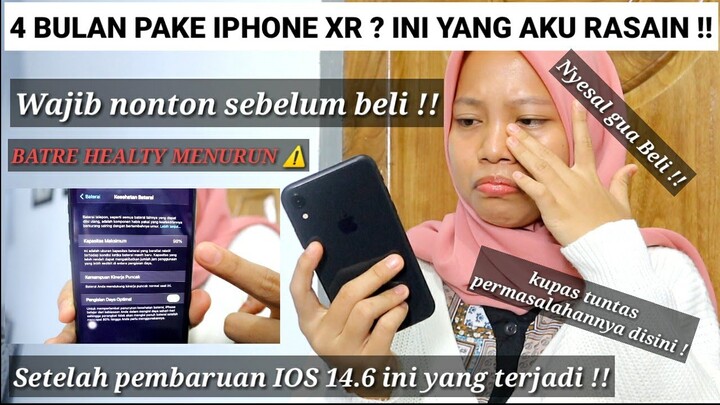 REVIEW JUJUR PEMAKAIAN IPHONE XR SELAMA 4 BULAN