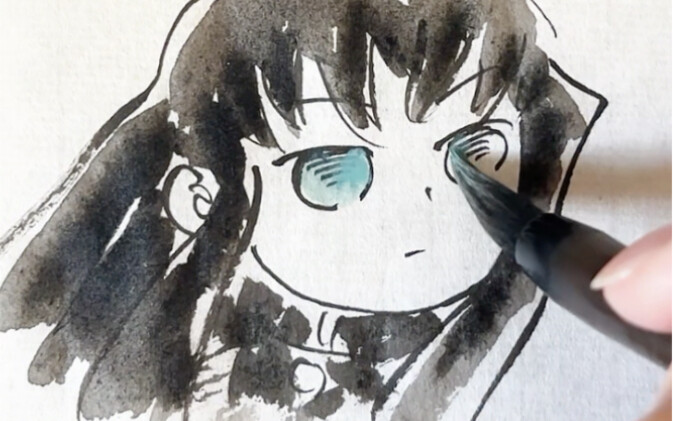 Pengajaran anime tinta gratis | Tokitou