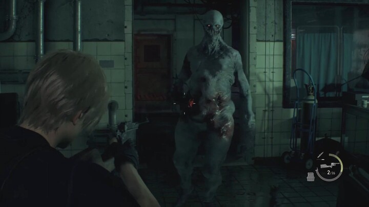 1st Regenerator Encounter | Resident Evil 4 Remake - PS4 Gameplay