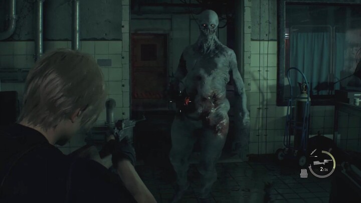 1st Regenerator Encounter | Resident Evil 4 Remake - PS4 Gameplay