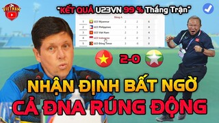 HLV Brazil Nhận Định Nóng u23 Việt Nam vs U23 Myanmar Đầy Bất Ngờ, Cả ĐNA Rúng Động