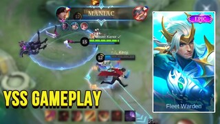 Yi Sun-shin "Azure Sentry Starlight Skin Full Gameplay