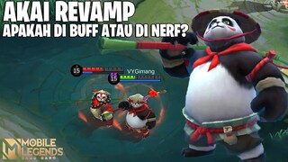 PENJELASAN SKILL BARU AKAI REVAMP - APAKAH AKAI HYPER IS REAL? MOBILE LEGENDS