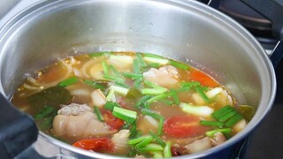 ต้มยำขาหมูคากิ แซ่บจี๊ด ทำง่าย | ครัวอร่อยมาก