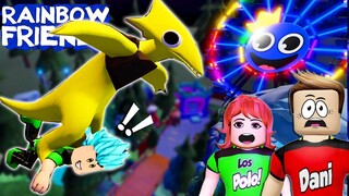 Escapando de Yellow en RAINBOW FRIENDS 2 para PASARNOS el juego!!