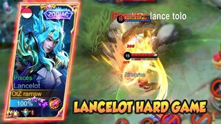 LANCELOT HARDGAME, LANCELOT VS PAQUITO, KHUFRA, CLINT HERO HERO, ESMERALDA LATE GAME HERO HARAM