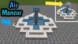 Cara Membuat Air Mancur Di Minecraft